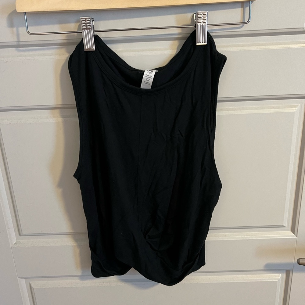 Alo Cover Tank - Black